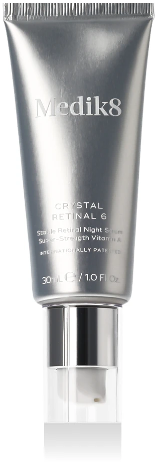 Medik8 "Crystal Retinal Night Serum 6" (tinklainės naktinis serumas) 30 ml