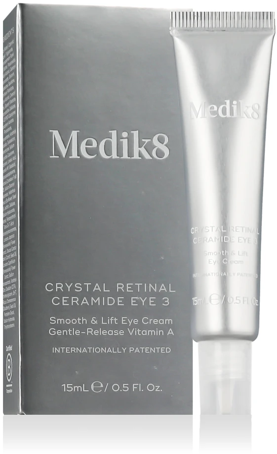 Medik8 Crystal Retinal Ceramide Eye 3 Kreminis paakių kremas, 15 ml