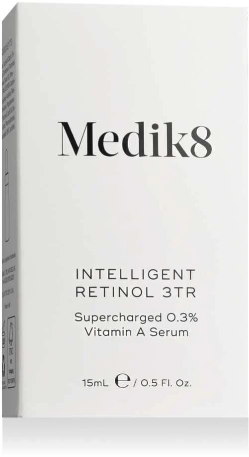 Medik8 PInteligent Retinol 3Tr Supercharged 0,3% Vitamin A naktinis veido serumas su retinoliu), 15 ml