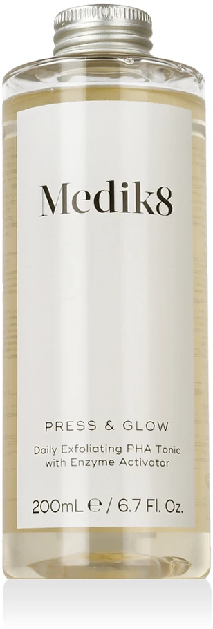 Medik8 Press & Glow Daily Exfoliating PHA Tonikas papildymas – pakaitinė PHA šveitimo toniko talpyklė