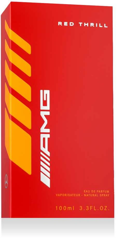 Mercedes-Benz AMG Raudona Thrill EDP parfumuotas vanduo vyrams, 100 ml