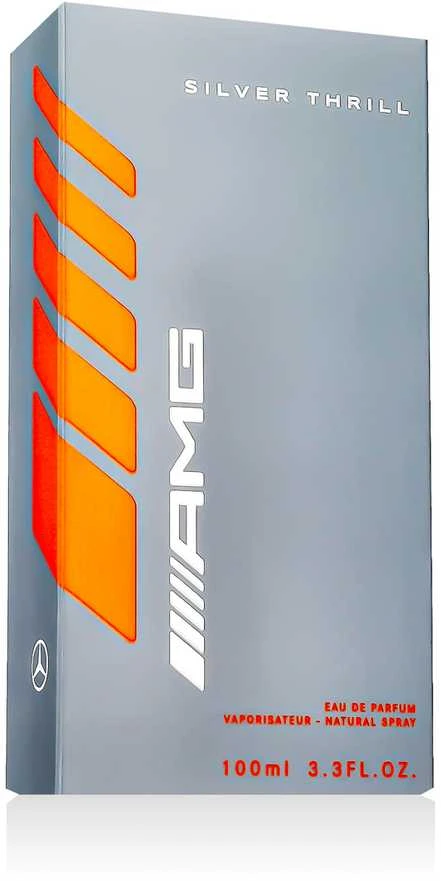 Mercedes-Benz AMG Sidabrinis Thrill EDP parfumuotas vanduo vyrams, 100 ml