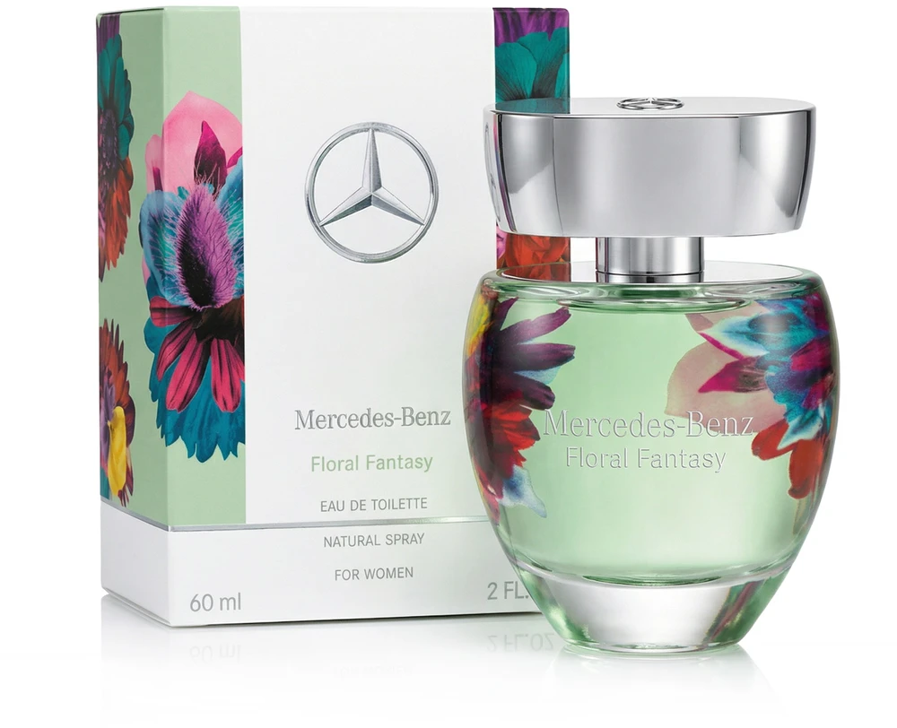 MERCEDES-BENZ FLORAL FANTASY tualetinis moterų vanduo, 60 ml