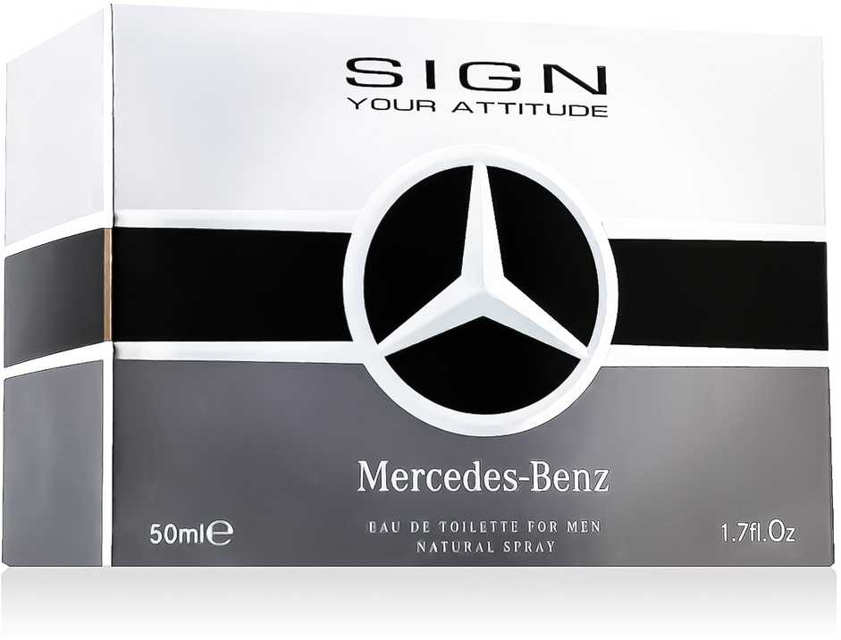 Mercedes-Benz Mercedes-Benz Sign Your Attitude Eau De Toilette - unpacked 50 ml (man)