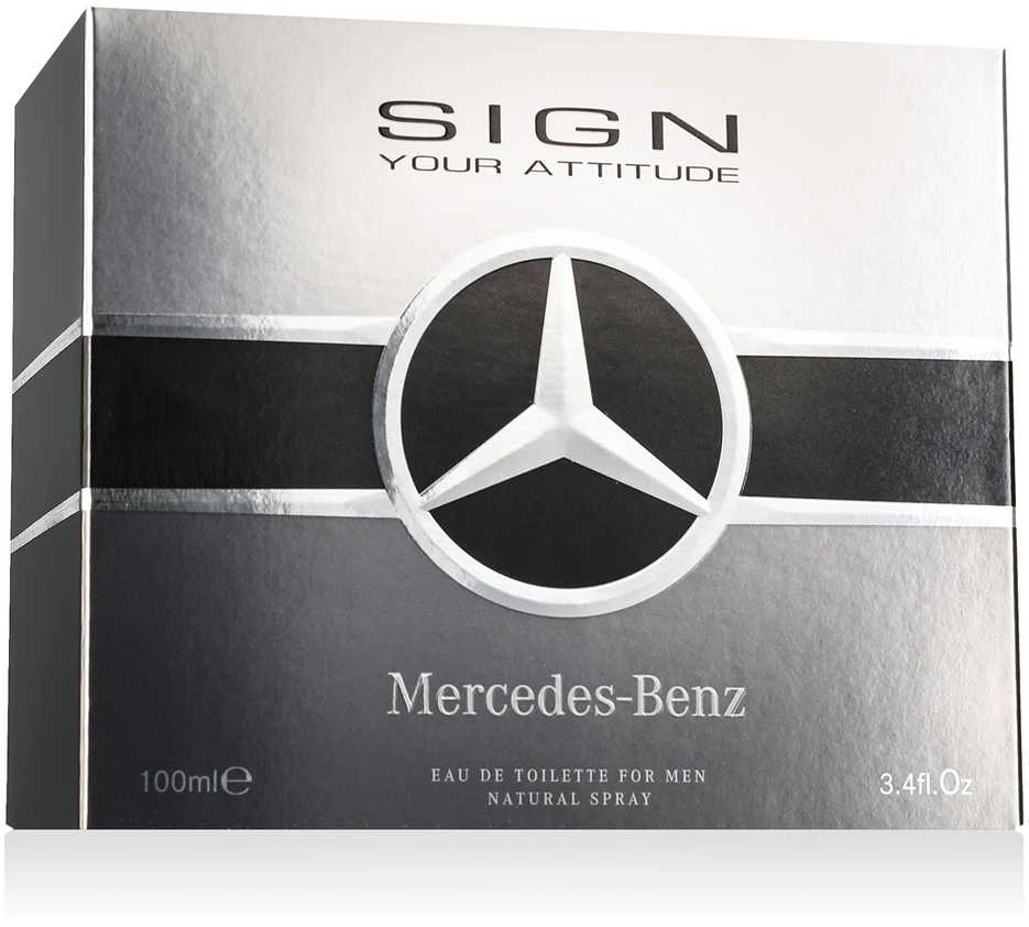 Mercedes-Benz Sign Your Attitude EDT tualetinis vanduo vyrams, 100 ml