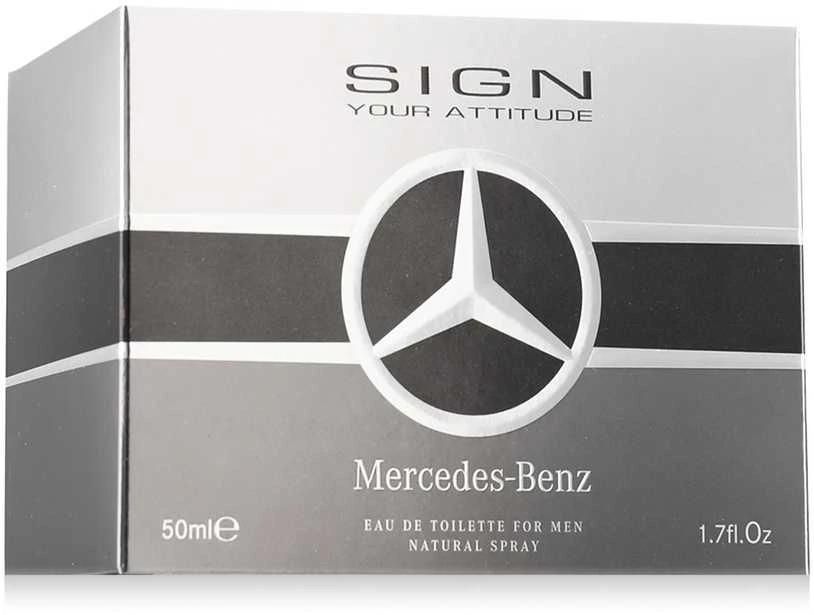 MERCEDES-BENZ SIGN YOUR ATTITUDE tualetinis vyrų vanduo, 50 ml
