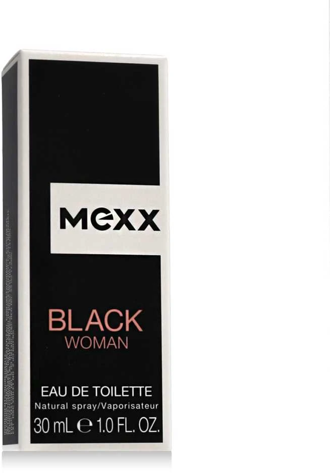 Mexx Juodas EDT tualetinis vanduo moterims, 30 ml
