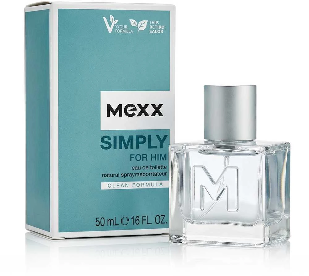 Mexx Simply For Him EDT tualetinis vanduo vyrams, 50 ml