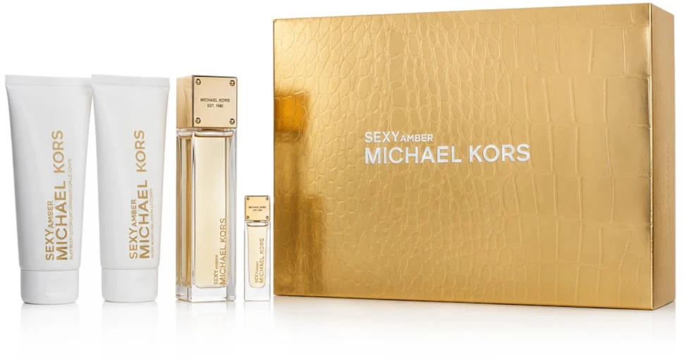 Michael Kors Sexy Amber EDP parfumuotas vanduo rinkinys moterims, 100 ml