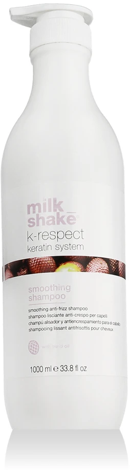 Plaukus švelninantis kondicionierius Milk Shake K-Respect Keratin System Smoothing Šampūnas, 1000ml