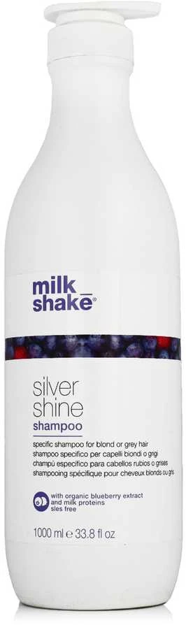 Šampūnas žiliems ir šviesiems plaukams Milk Shake Sidabrinis Shine Šampūnas 1000ml