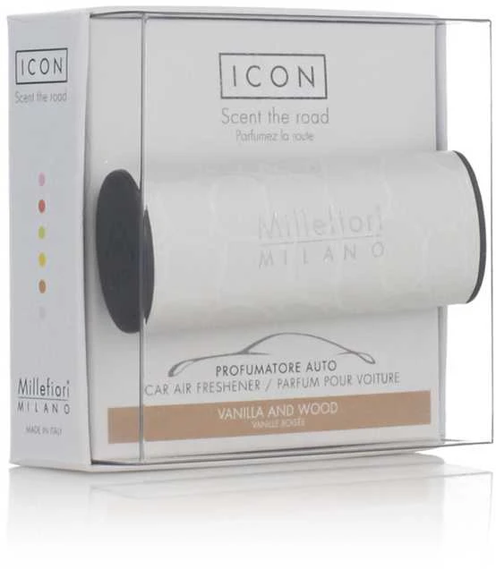 Millefiori Milano Icon Automobilis auksinis gaiviklis Vanilla & Wood Urban