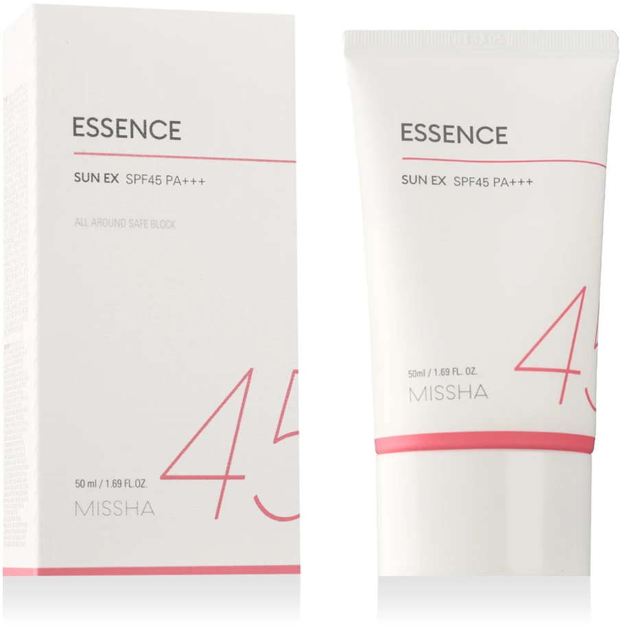 Losjonas nuo saulės Missha All Around Safe Block Essence Sun SPF45, 50 ml