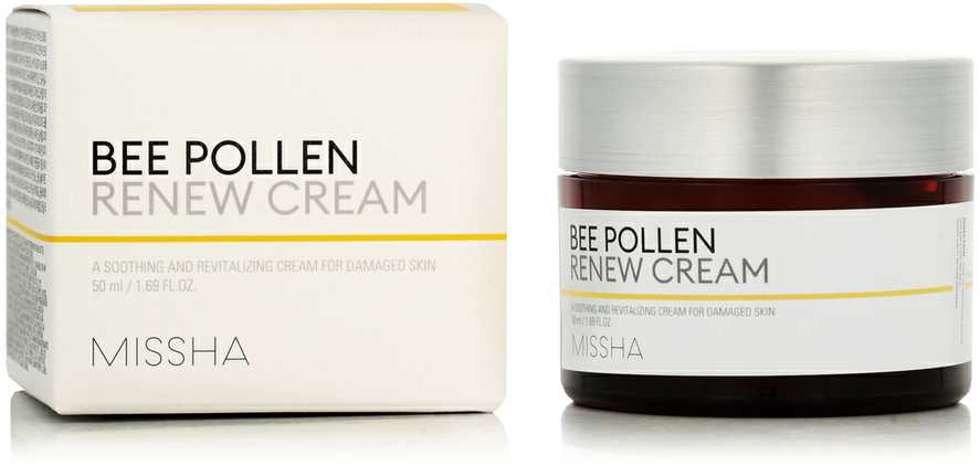 Missha Bee Pollen Renew Kreminis atkuriamasis veido kremas, 50 ml