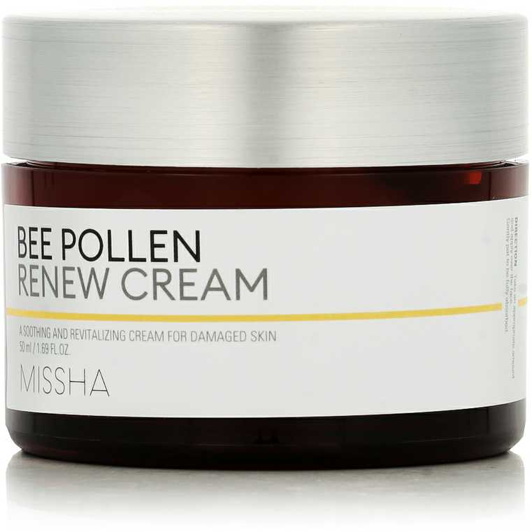 Missha Bee Pollen Renew Kreminis atkuriamasis veido kremas, 50 ml