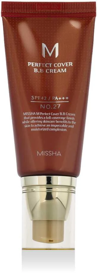 Missha Perfect Cover BB Kreminis SPF42 PA++++ No.27, 50 ml
