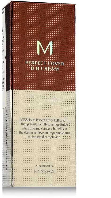 Missha Perfect Cover BB Kreminis SPF42 PA++++ No.25, 20 ml