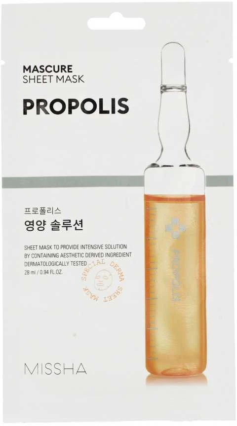 MISSHA Mascure Nutrition Solution Sheet Mask Propolis 28 ml