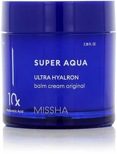 Missha drėkinamasis odos balzamas Super Aqua (Ultra Hyalron Balm Kreminis) 70 ml