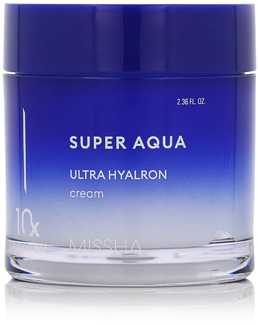 Missha drėkinamasis odos kremas Super Aqua (Ultra Hyalron Kreminis) 70 ml