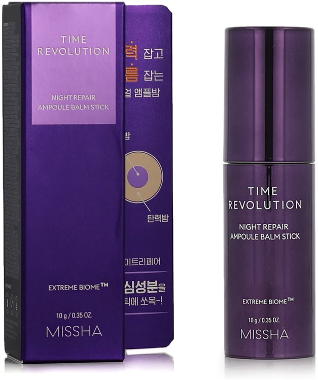 Missha serumas nuo raukšlių lazdelėje Time Revolution Night Repair (Ampoule Balm Stick) 10 g
