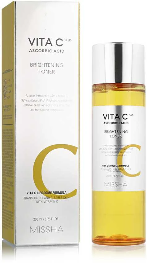 Missha Šviesinantis tonikas su vitaminu C "Vita C Plus" (šviesinantis tonikas) 200 ml