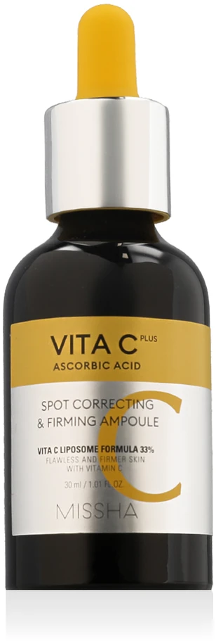 Missha skaistinamasis odos serumas Vita C Plus (dėmes koreguojanti ir stangrinanti ampulė), 30 ml