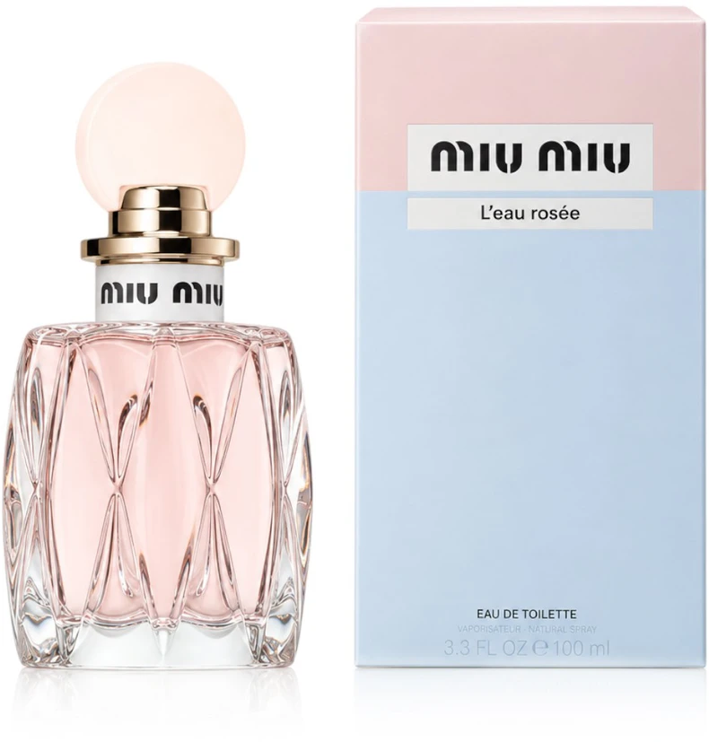 Miu Miu L’Eau Rosee EDT tualetinis vanduo moterims, 100 ml