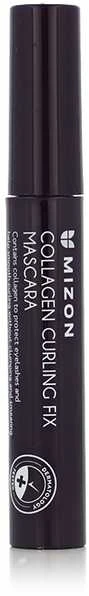 Mizon Atsparus vandeniui mascara for eyelash extensions and curling (Collagen Curling Fix Blakstienų tušas) 6 ml, Juodas