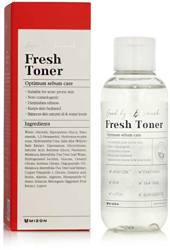 "Mizon Good Bye Blemish Fresh Toneris" veido tonikas 120ml