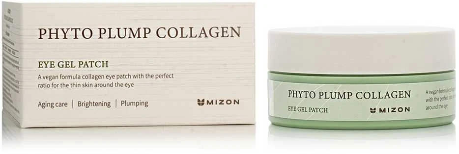 Mizon Paakių hidrogelio kaukė Phyto Plump Collagen (paakių gelio pleistras) 60 x 1,5 g