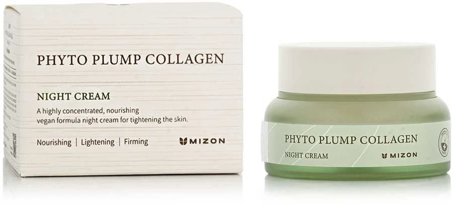 Mizon Naktinis odos kremas Phyto Plump Collagen (Naktinis Kreminis), 50 ml