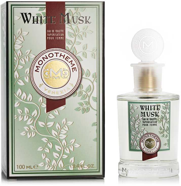 Monotheme Classic Collection Baltas Musk EDT tualetinis vanduo moterims, 100 ml