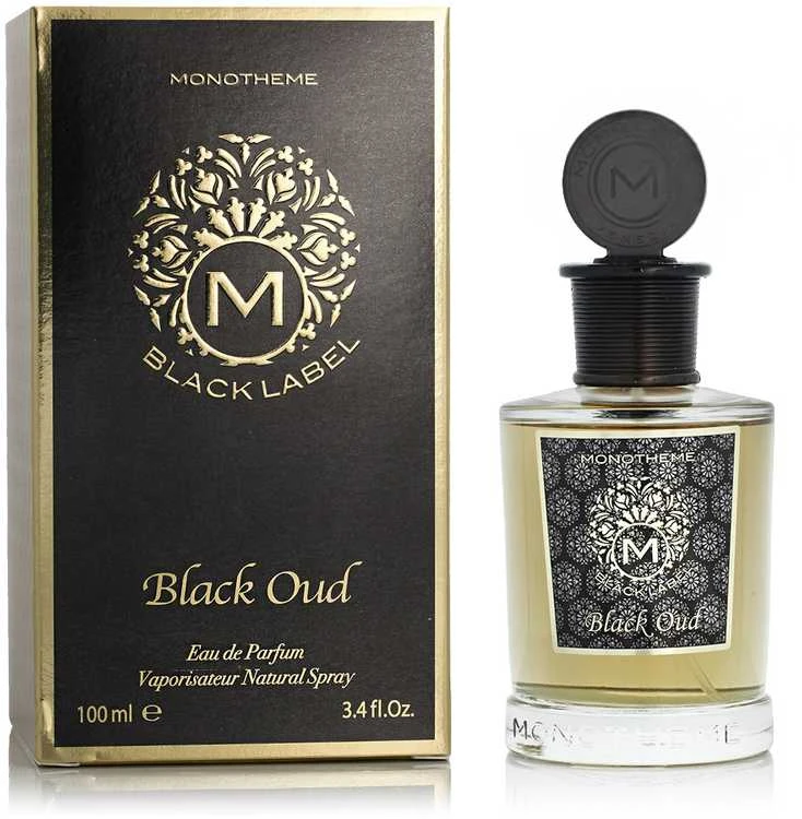 Monotheme Juodas Label Juodas Oud EDP parfumuotas vanduo unisex, 100 ml