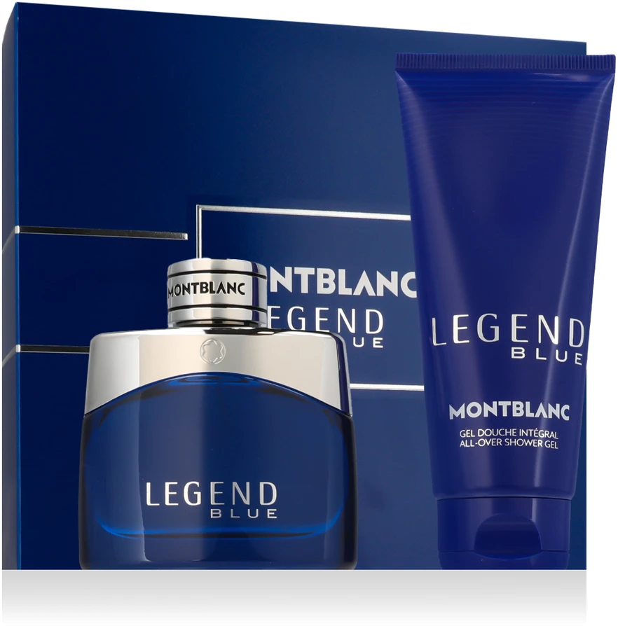 Mont Blanc Set Montblanc: Legend Mėlyna Eau De Parfum For Men, 50 ml + Legend Mėlyna Cleansing Dušo želė All Over The Body For All Skin Types, 100 ml