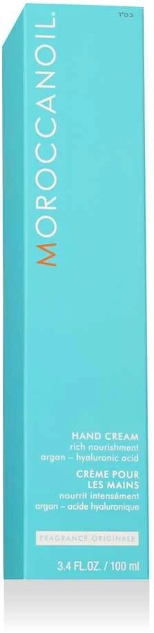 Moroccanoil kūno kvapas originalus hialurono rūgšties drėkinamasis rankų kremas su gintaro ir saldžiųjų gėlių aromatu, 100 ml