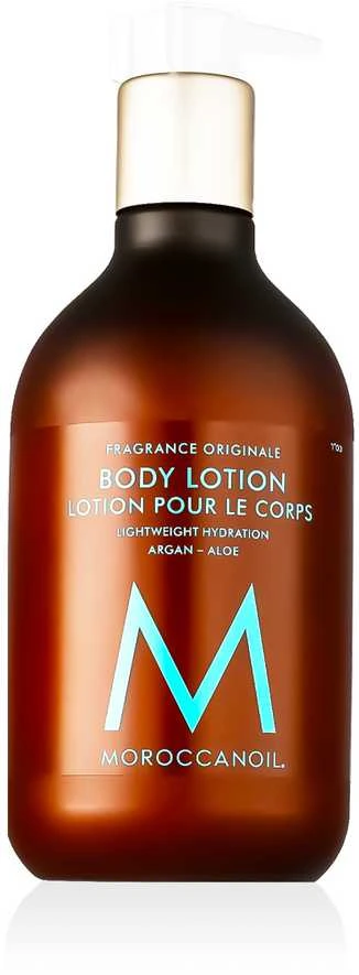 Lengvas, greitai įsigeriantis kūno losjonas su drėkinamųjų aliejų mišiniu Moroccanoil Locion Corporal Fragamce Originale 360ml@