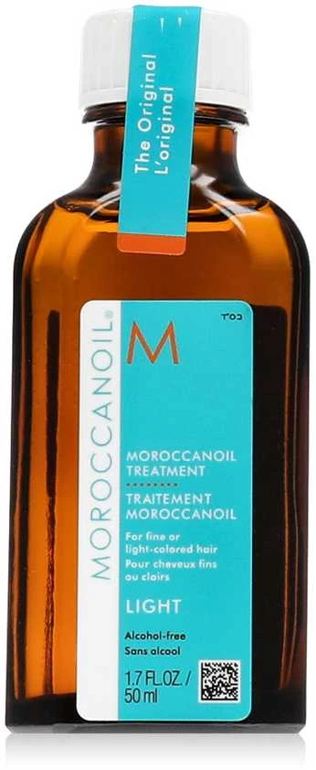 Moroccanoil lengvas aliejus plaukams, 50 ml buteliukas