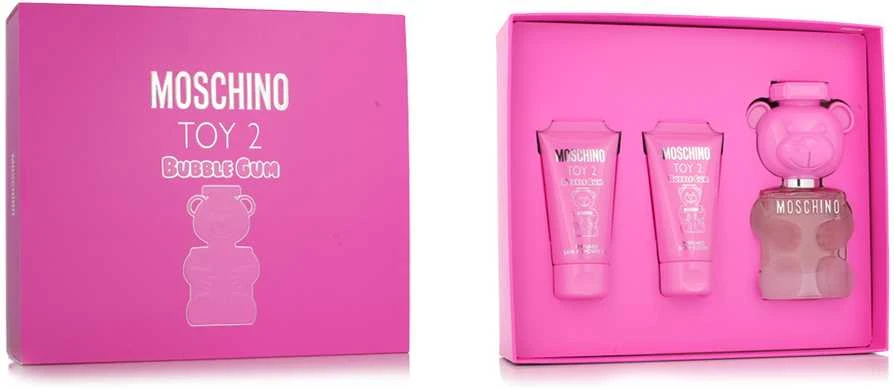 Kvepalų rinkinys moterims Moschino Toy 2 Bubble Gum (EDT, 50 ml + dušo želė, 50 ml + kūno losjonas, 50 ml)