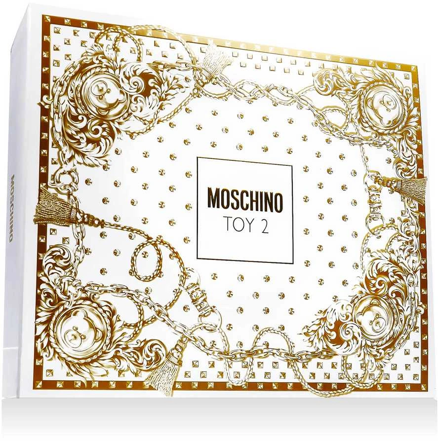 Moschino Toy 2 rinkinys moterims (EDP, 50 ml + kūno losjonas, 50 ml + dušo gelis, 50 ml)