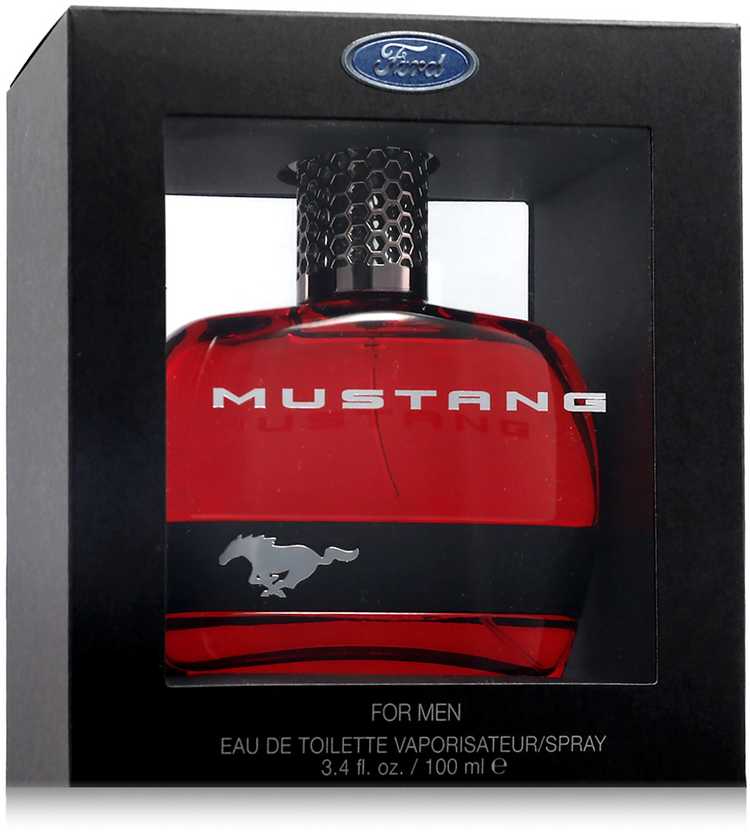 Ford Mustang Mustang Raudona EDT tualetinis vanduo vyrams, 100 ml