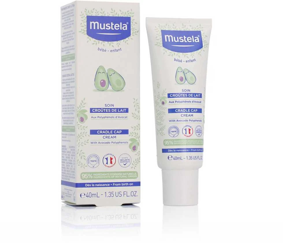 "Mustela Cradle Cap Care" Kūdikių kremas 40ml