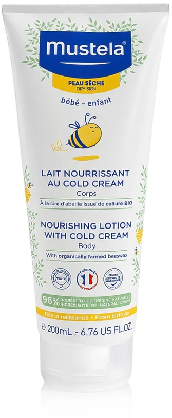 Mustela Cold Kreminis maitininantis Milk maitinamasis kūno pienelis 200ml