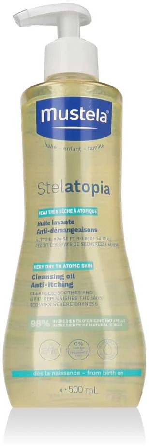 "Mustela Stelatopia" valomasis aliejus 500ml
