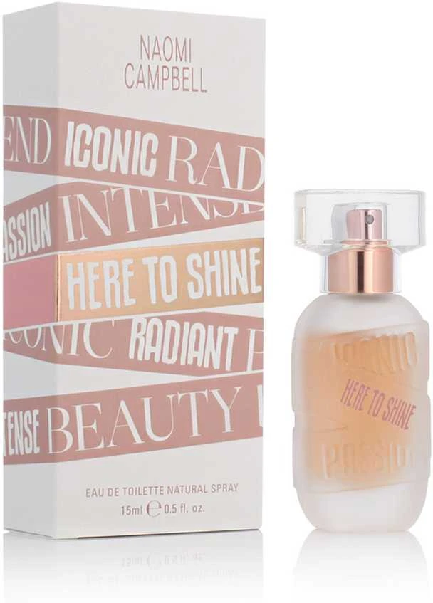 Naomi Campbell Here To Shine EDT tualetinis vanduo moterims, 15 ml
