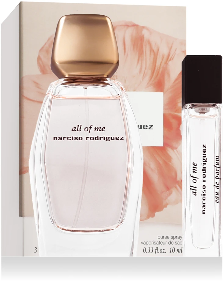 Set Narciso Rodriguez: All Of Me Eau De Parfum For Women, 90 ml + All Of Me Eau De Parfum For Women, 10 ml