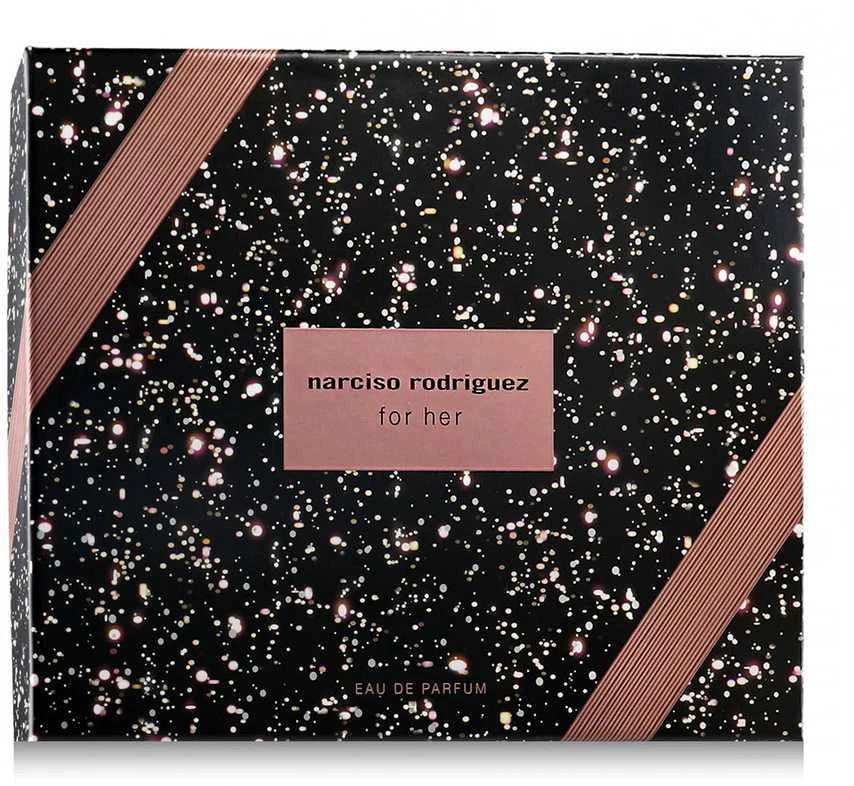 Rinkinys Narciso Rodriguez: Jai, Kvapusis vanduo, Moterims, 50 ml + Jai, Drėkinamasis, Kvepalai kūnui, 50 ml + Jai, Valomasis, S
