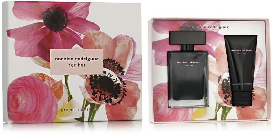 Kvepalų rinkinys Narciso Rodriguez For Her (50 ml EDT + Kūno losjonas 50 ml)