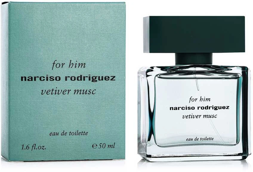 Narciso Rodriguez For Him Vetiver Musc EDT tualetinis vanduo vyrams, 50 ml