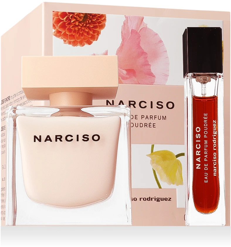 Rinkinys Narciso Rodriguez Poudre EDP Purškiklis 50ml + Mini 10ml